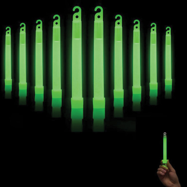 Хімічне джерело світла BaseCamp GlowSticks Green. Фото 2