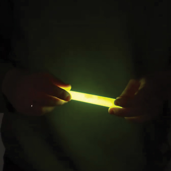 Хімічне джерело світла BaseCamp GlowSticks Yellow. Фото 3