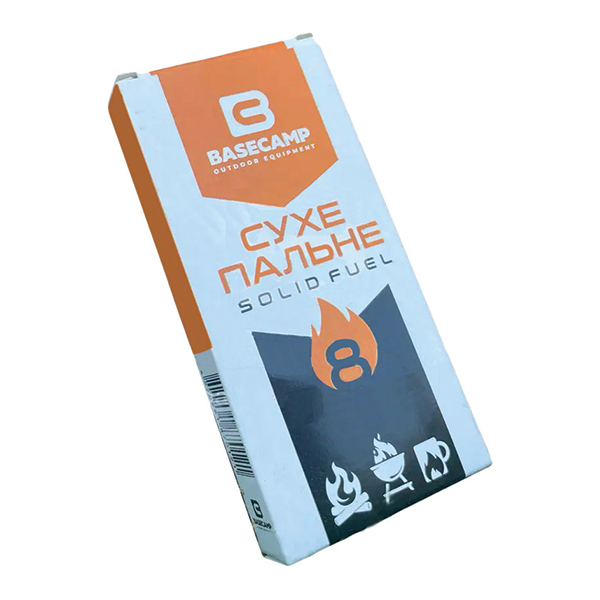 Сухе пальне BaseCamp Solid Fuel (8 таблеток)
