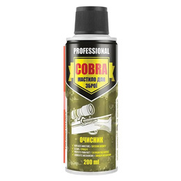 Мастило-очисник для зброї Firearms Cleaner Cobra 200 мл