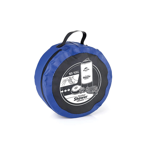 Душ кемпінговий Naturehike NH17L101-D блакитний. Фото 2