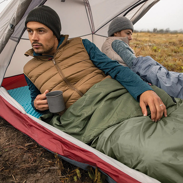 Спальник надлегкий Naturehike Summer LW180 NH21MSD09 (15°C) p-p M світло-зелений. Фото 2