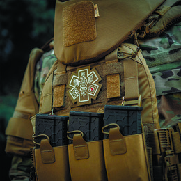 M-Tac нашивка Paramedic (вишивка) Coyote. Фото 3