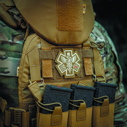 M-Tac нашивка Paramedic (вишивка) Coyote. Фото 4