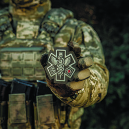 M-Tac нашивка Paramedic (вишивка) Ranger Green. Фото 3
