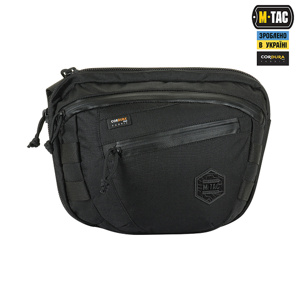 M-Tac сумка Sphaera Hardsling Bag Large Elite Black. Фото 2