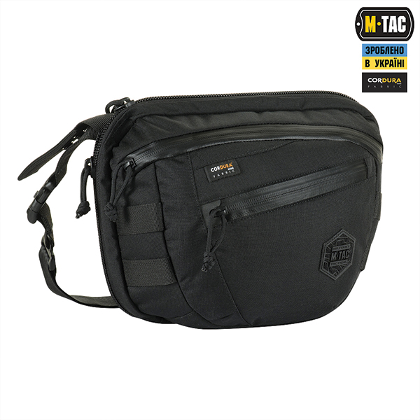M-Tac сумка Sphaera Hardsling Bag Large Elite Black. Фото 3