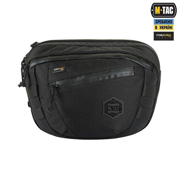 M-Tac сумка Sphaera Hex Hardsling Bag Large Elite Black. Фото 2