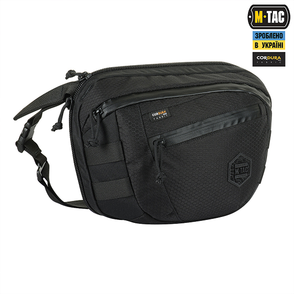 M-Tac сумка Sphaera Hex Hardsling Bag Large Elite Black. Фото 3
