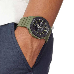 Годинник Casio G-Shock GA-2110SU-3ADR Olive. Фото 5