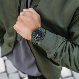 Годинник Casio G-Shock GA-2110SU-3ADR Olive. Фото 7
