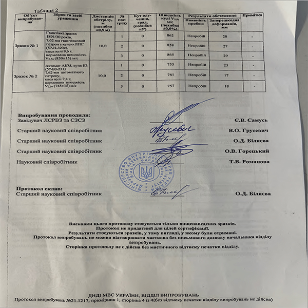 Бронепластина Mira Tactical NIJ Level 4 25x30 см (комплект 2 шт.). Фото 7