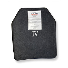Бронепластина Mira Tactical NIJ Level 4 25x30 см (комплект 2 шт.)