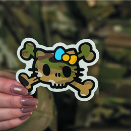 M-Tac наклейка Hello Kitty Small Multicam. Фото 4