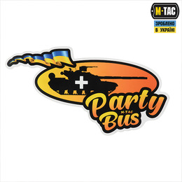 M-Tac наклейка Party Bus Small Yellow/Orange