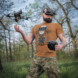 M-Tac футболка Drohnenführer Coyote Brown. Фото 9