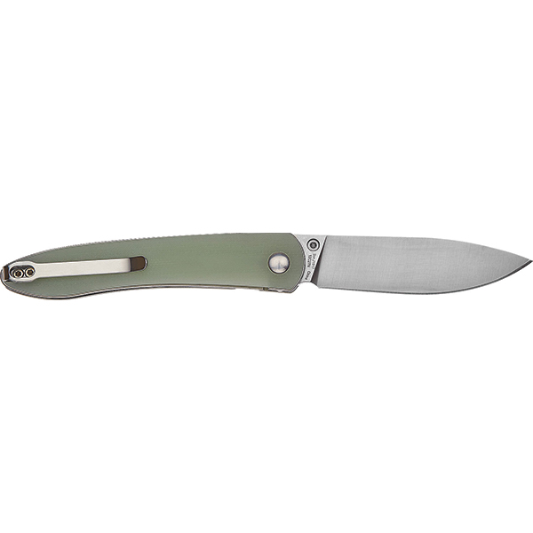 Ніж CJRB Ria Mint Green. Фото 2