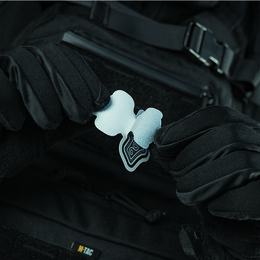 M-Tac наклейка Mjölnir Small світловідбиваюча Black. Фото 2
