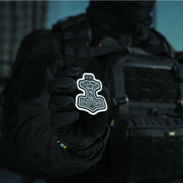 M-Tac наклейка Mjölnir Small світловідбиваюча Black. Фото 3