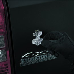 M-Tac наклейка Mjölnir Small світловідбиваюча Black. Фото 5