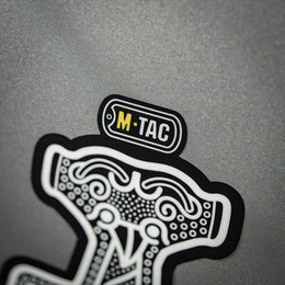 M-Tac наклейка Mjölnir Large світловідбиваюча Black. Фото 3