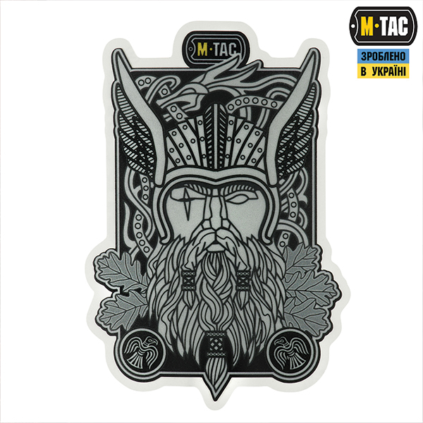 M-Tac наклейка Odin світловідбиваюча Black