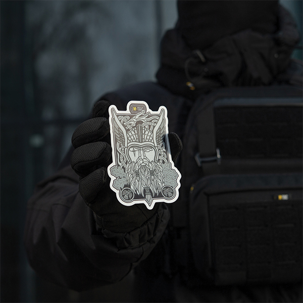M-Tac наклейка Odin світловідбиваюча Black. Фото 2