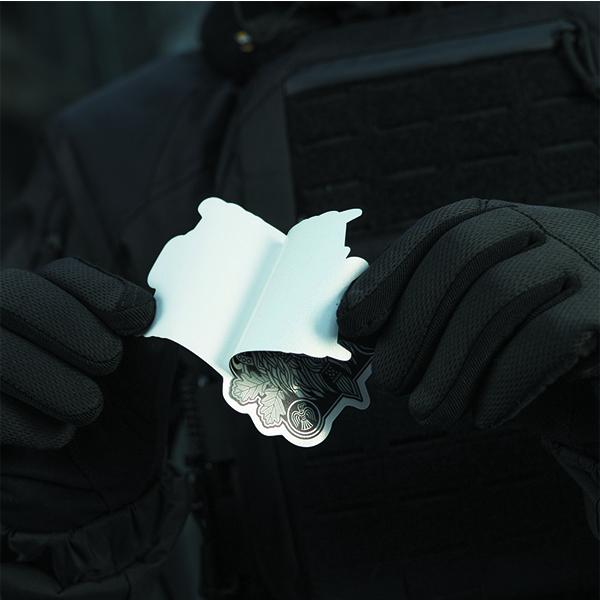 M-Tac наклейка Odin світловідбиваюча Black. Фото 4