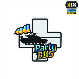 M-Tac наклейка Party Bus Small Yellow/Blue