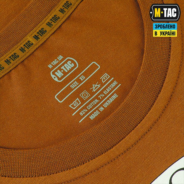M-Tac футболка Reconquista Coyote Brown. Фото 6