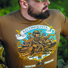 M-Tac футболка Reconquista Coyote Brown. Фото 8