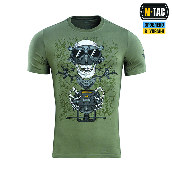M-Tac футболка Drohnenführer Light Olive. Фото 2