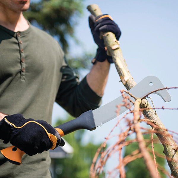 Сікач (мачете) для сучків малий Fiskars WoodXpert XA3. Фото 4