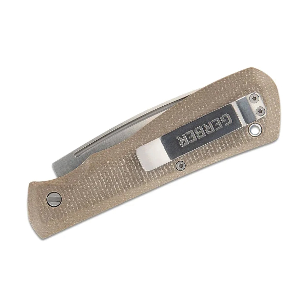 Ніж складний Gerber Mansfield Micarta Natural. Фото 3