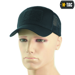 M-Tac бейсболка з липучкою та сіткою Flex ріп-стоп Dark Navy Blue. Фото 4