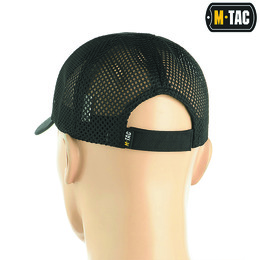 M-Tac бейсболка з липучкою та сіткою Flex ріп-стоп Black. Фото 4
