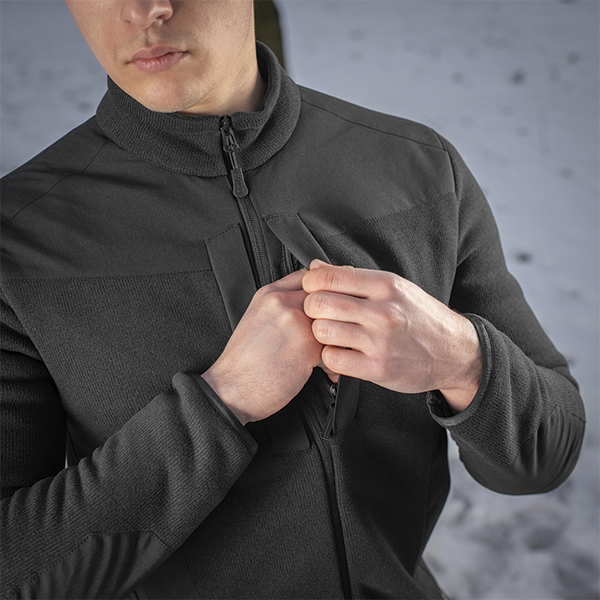 M-Tac кофта Senator Fleece Polartec Black. Фото 11