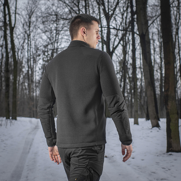M-Tac кофта Senator Fleece Polartec Black. Фото 9