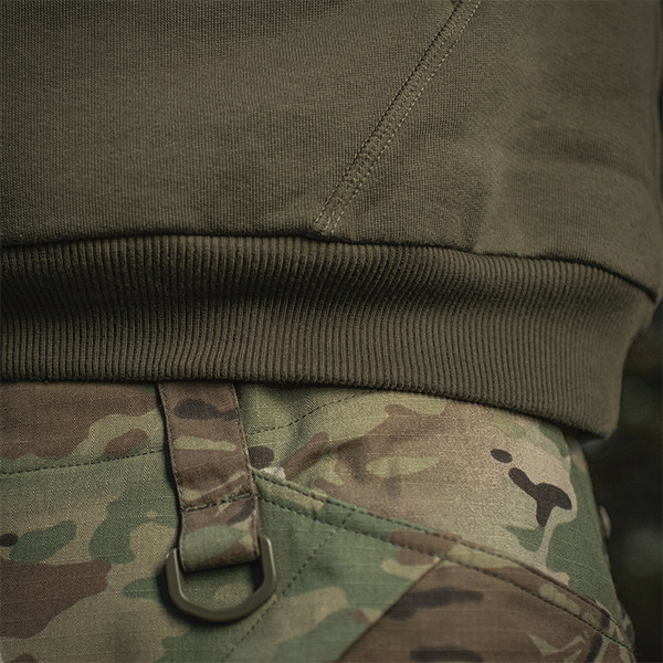 M-Tac кофта Hoodie Cotton Raglan Hard Dark Olive. Фото 18