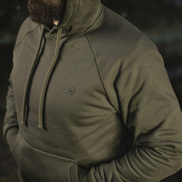 M-Tac кофта Hoodie Cotton Raglan Hard Dark Olive. Фото 15