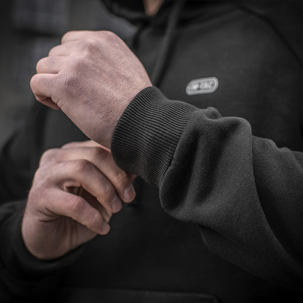 M-Tac кофта Hoodie Cotton Raglan Hard Black. Фото 11