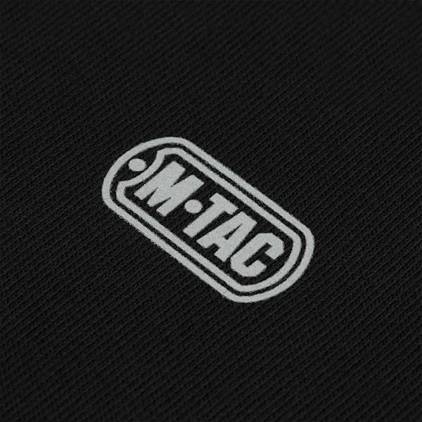M-Tac кофта Hoodie Cotton Raglan Hard Black. Фото 7
