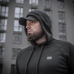 M-Tac кофта Hoodie Cotton Raglan Hard Black. Фото 10