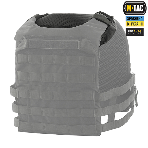 M-Tac демпфер плечовий для плитоноски Cuirass QRS Black. Фото 4