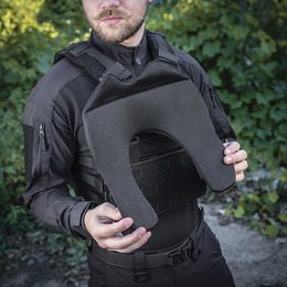 M-Tac демпфер плечовий для плитоноски Cuirass QRS Black. Фото 6