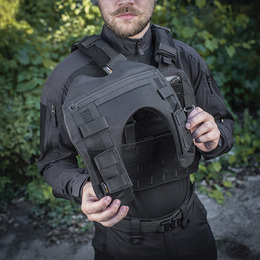 M-Tac демпфер плечовий для плитоноски Cuirass QRS Black. Фото 7