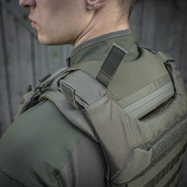 M-Tac демпфер плечовий для плитоноски Cuirass QRS Ranger Green. Фото 5
