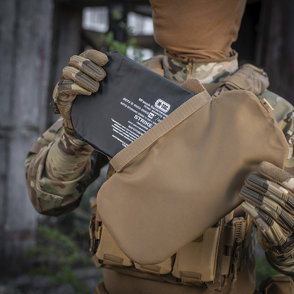 M-Tac захист попереку з балістичним пакетом 1А X-Large для Cuirass QRS Coyote. Фото 9