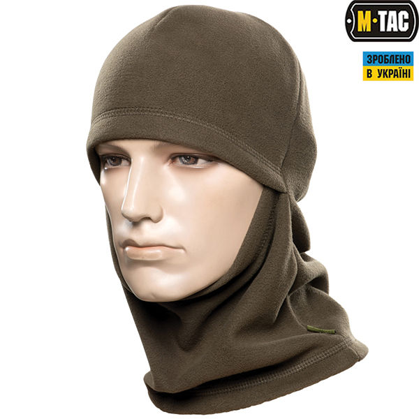M-Tac балаклава-ніндзя Elite фліс (260г/м2) Dark Olive. Фото 2