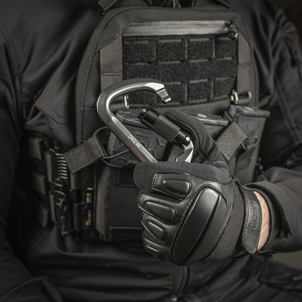 M-Tac карабін 10 см з байонетною муфтою Keylock сірий. Фото 5